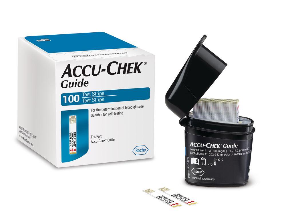 ACCU-CHEK GUIDE TEST STRIPS 50CT
