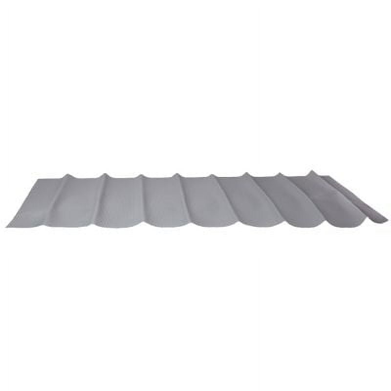 Home Basics PEVA 24" x 49" Sink Mat - Grey
