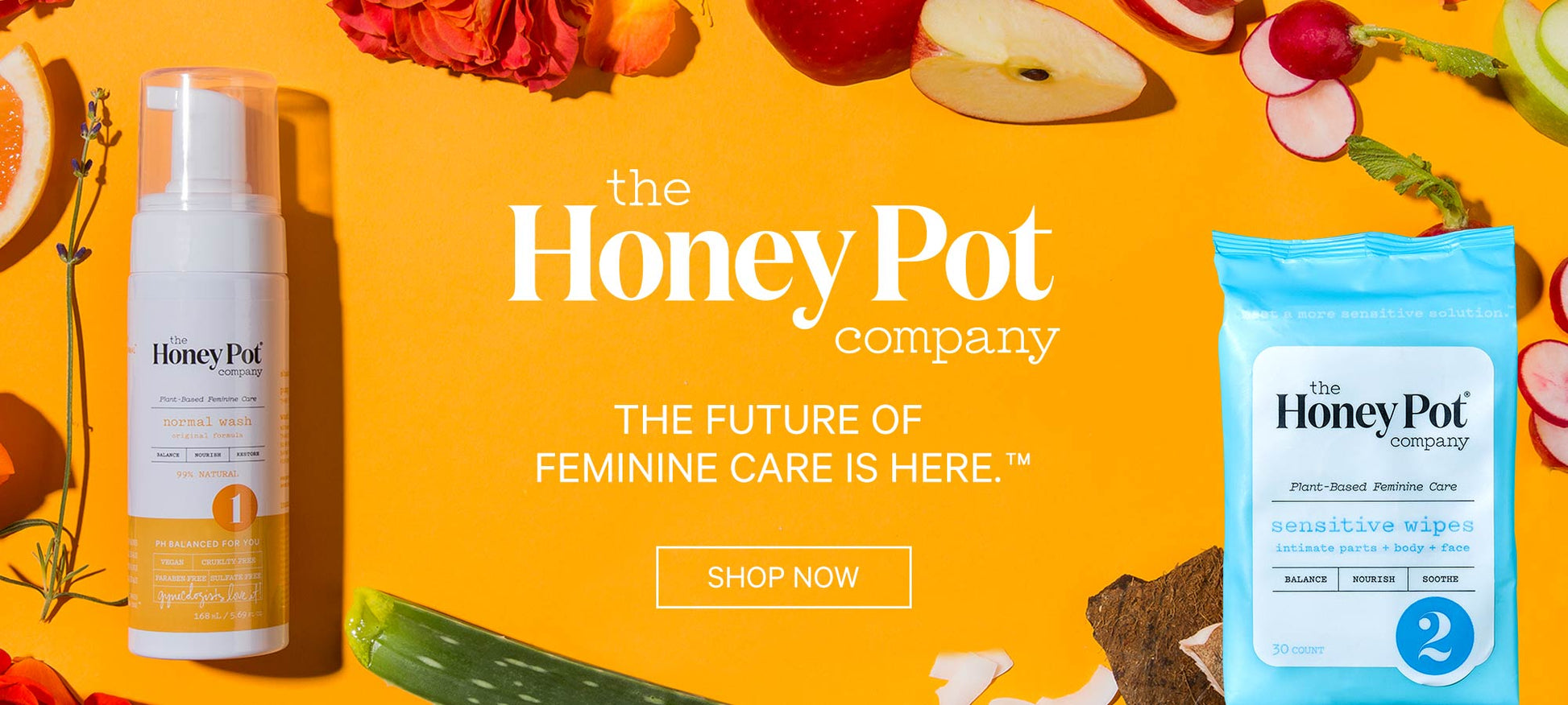 THE HONEY POT FOAM WASH,INTIMT,CUCU ALO