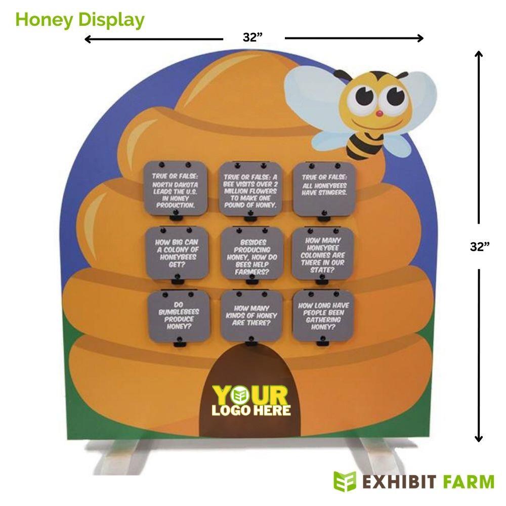 CON PURE HONEY DISPLAY   29pc