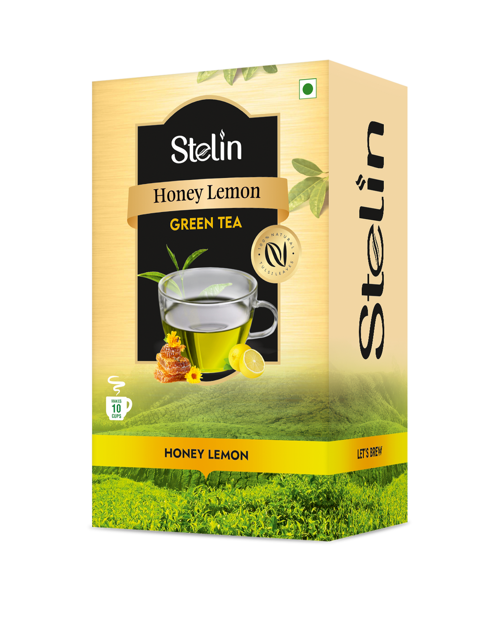 HERBAGREEN TEA,HONEY LEMN