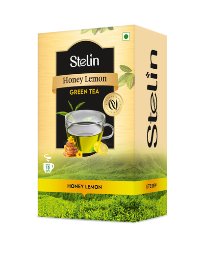 HERBAGREEN TEA,HONEY LEMN