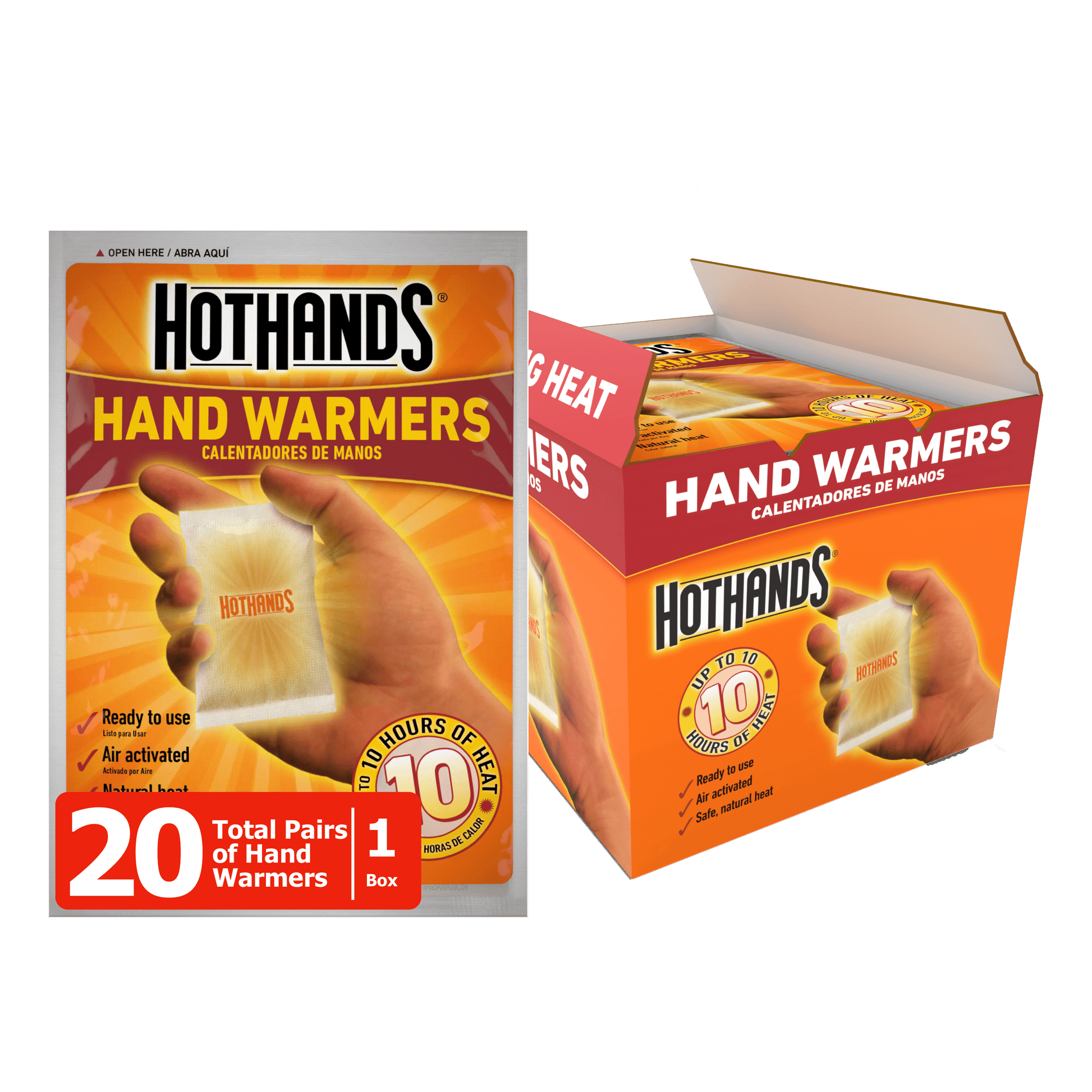 HOT HANDS HAND WRM UN 20 DL162293