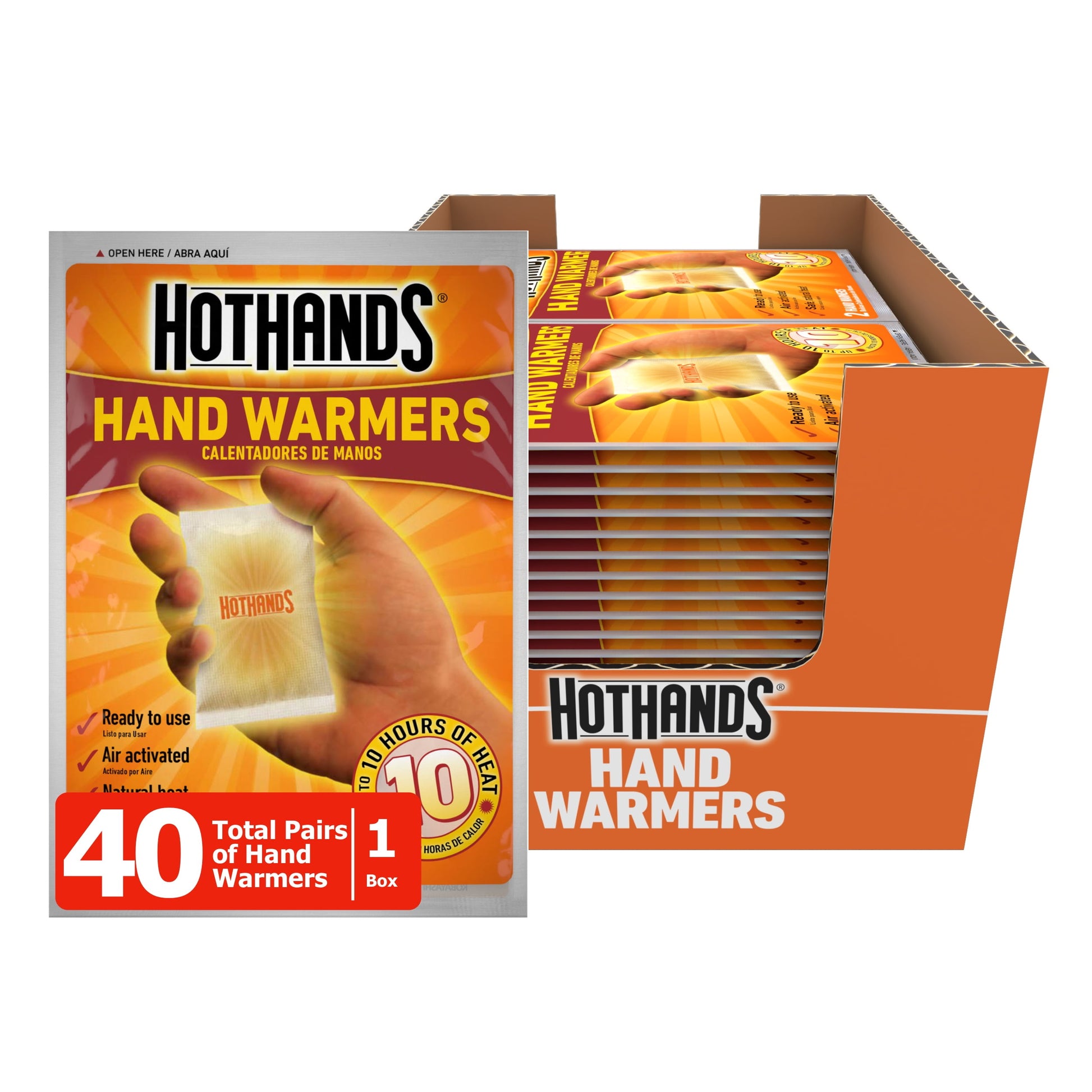 HOT HANDS HAND WARMERS 6X20X2CT