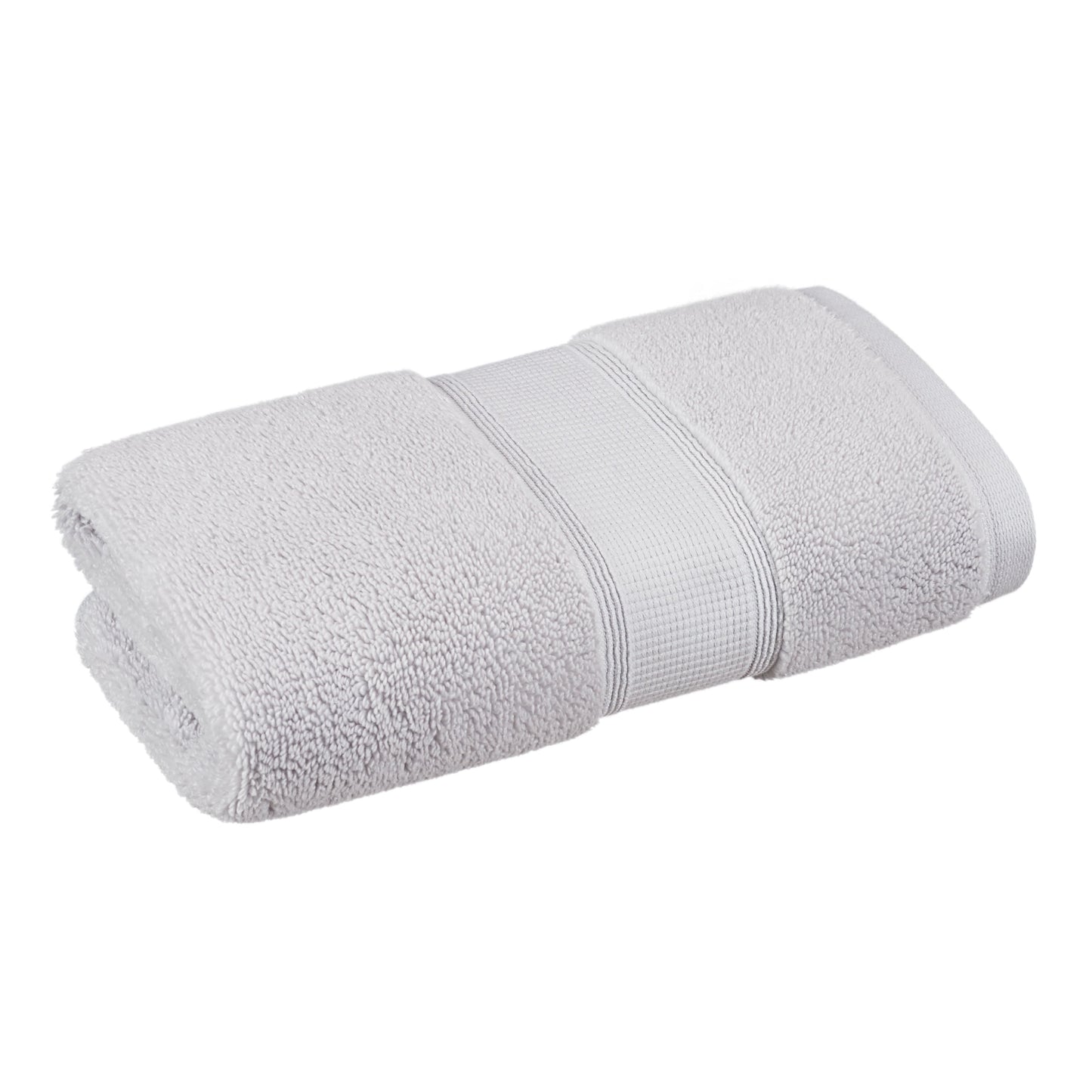 COTTON RIDGED TOWEL PLATINUM