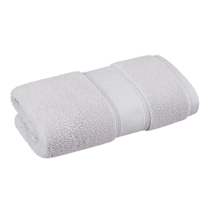 COTTON RIDGED TOWEL PLATINUM