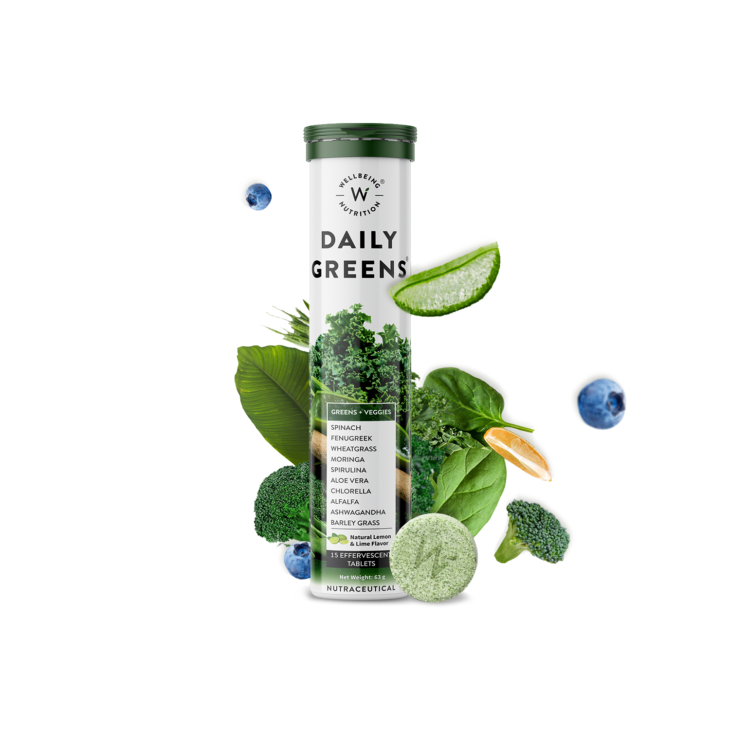 DAILY GREEN,EFFERVESCENTS