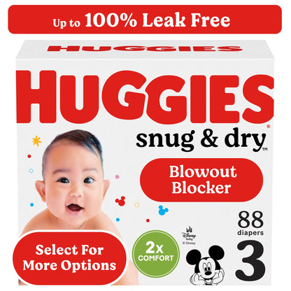 HUGGIES SNUG/DRY BF 3 SZ4
