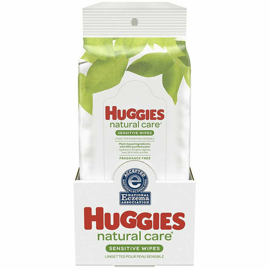 HUGGIES NATURAL CARE PA 168