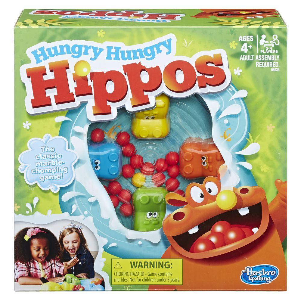 Hungry Hungry Hippos The Classic Marbie Chomping Game!