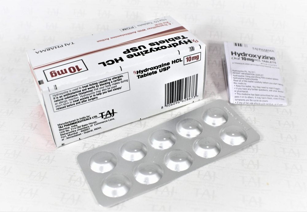 HYDROXYZINE HCL TB 10MG 500