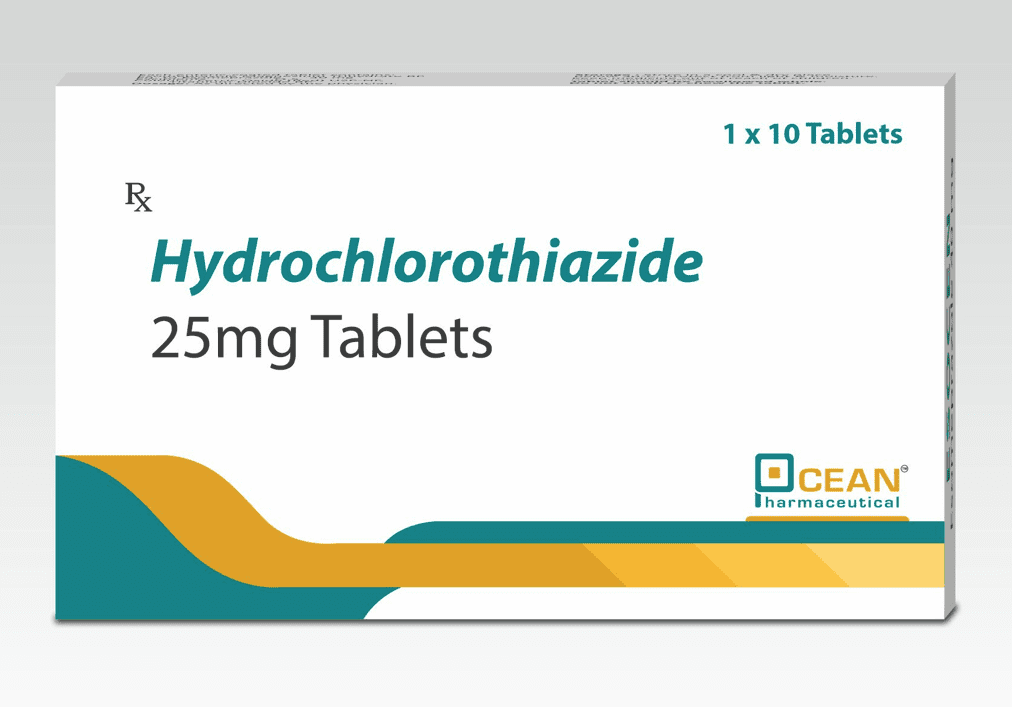 HYDROCHLOROTHIAZIDE TB 25MG 100