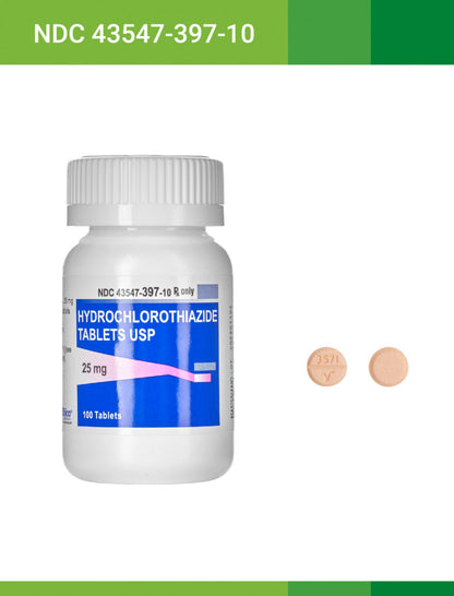 HYDROCHLOROTHIAZIDE CP12.5MG 1000