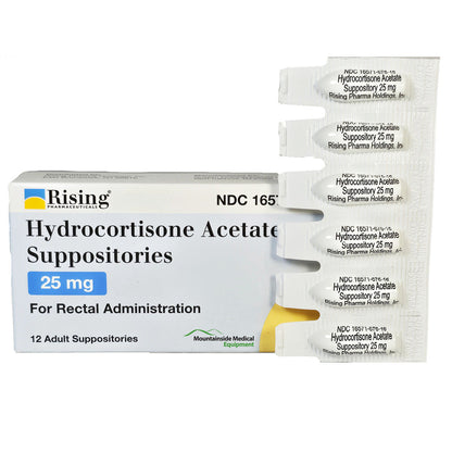 HYDROCORTISONE ACET SU 25MG 24