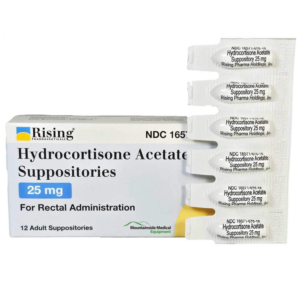 HYDROCORTISONE ACET SU 25MG 24