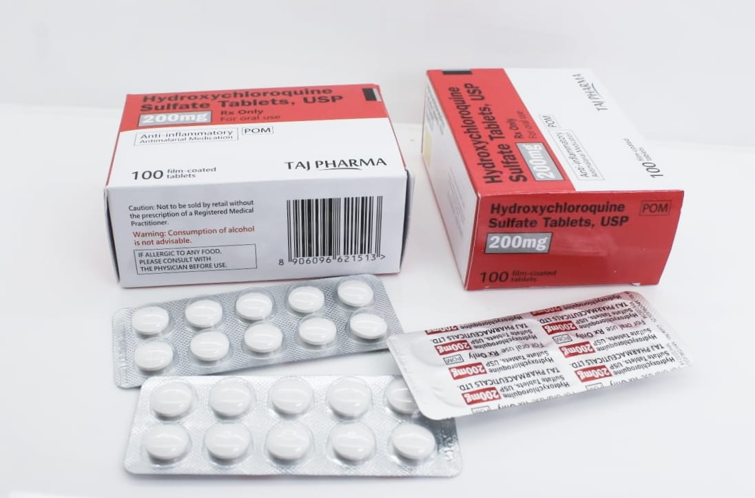 HYDROXYCHLOROQUINE TB 200MG 100