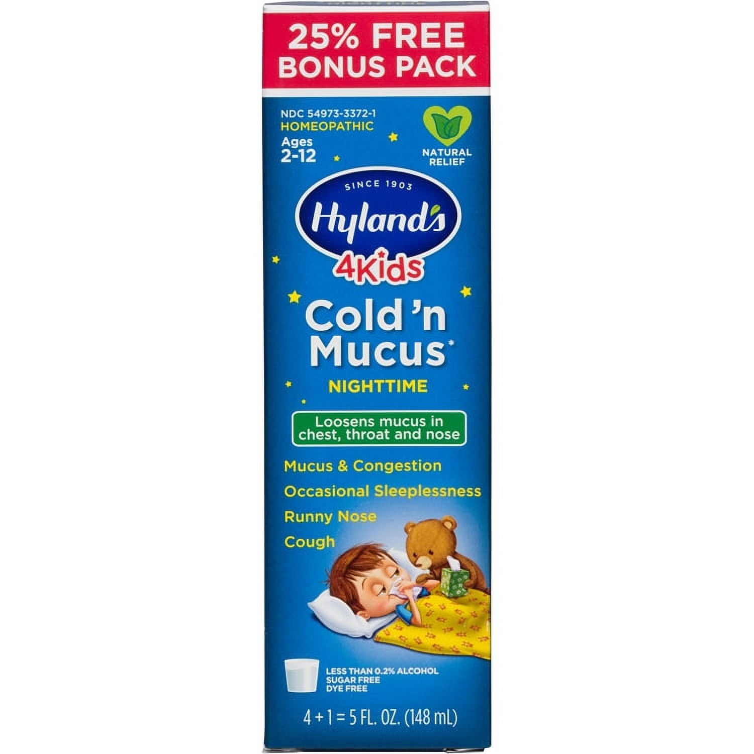 HYL COLD N MUCUS LQ 118ML 4 KIDS