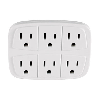 6-OUTLET TAP WHITE