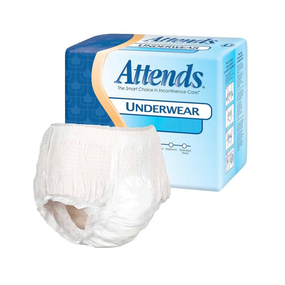 ATTENDS PROT UNDERWEAR SPR+ YOUTH 4X20CT