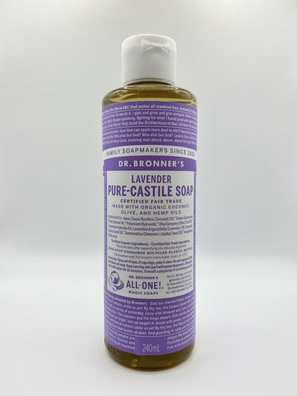 Dr. Bronners Lavender 2oz (12in) Castile Soap