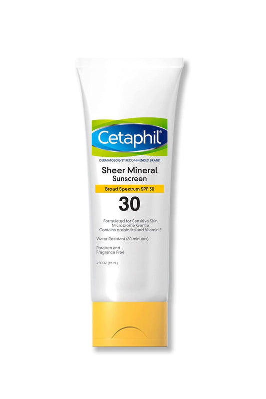Cetaphil Sun Spf#30 Sheer Mineral Sunscreen Lotion 3oz