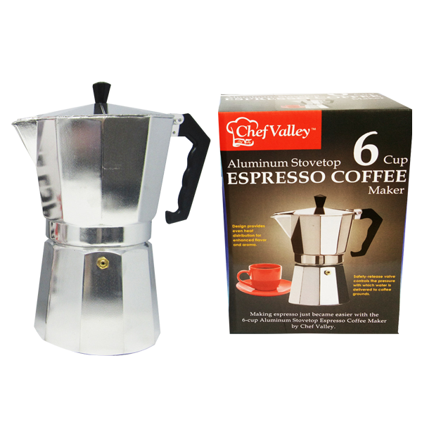 COFFE MAKER ESPRESSO 9CUP ALUM