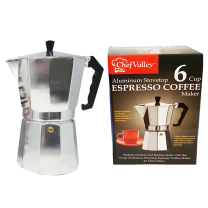 COFFE MAKER ESPRESSO 9CUP ALUM