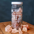 HIMALAYAN SALT SOLE SALT CHUNKS IN JAR