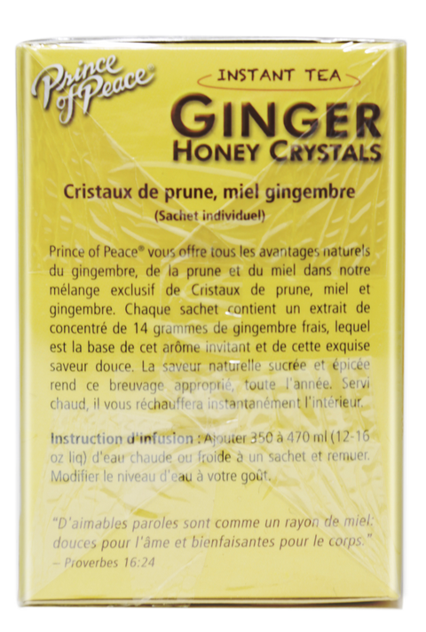 PRINCE OF PEACE TEA,GNGR HNY CRYSTL,INST