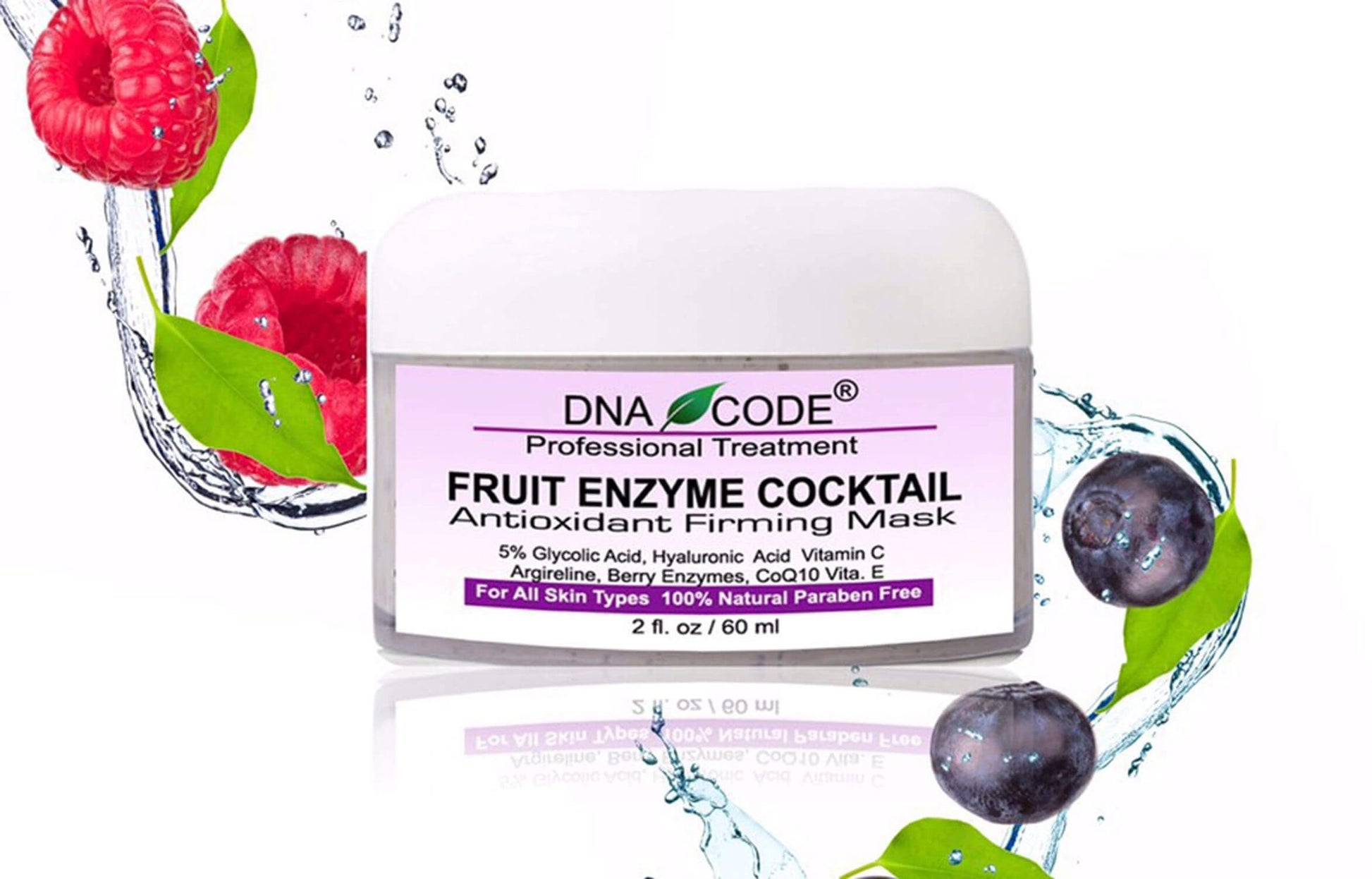 Age Defying Fruit Enzyme Mask; Bioactive 8 Berry