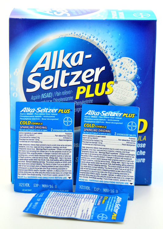 ALKA-SELTZER PLUS CLD NON DROW TAB 20CT