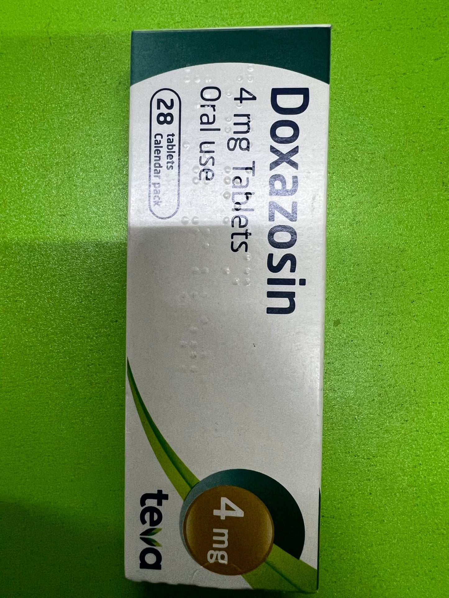 DOXAZOSIN TB 4MG 1000