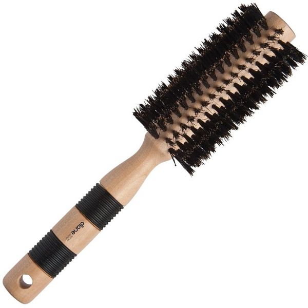 Diane Brush Round 1.75Inch Boar Wooden