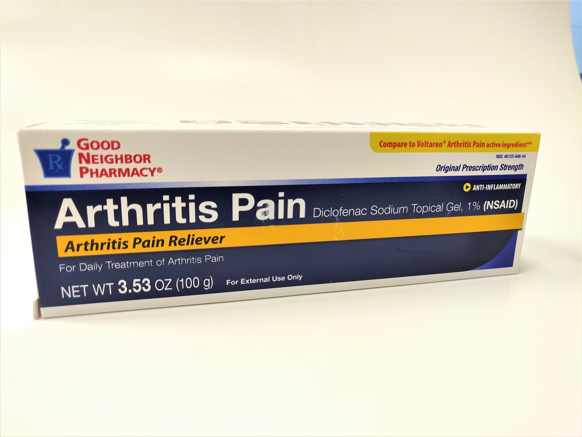 GNP MEDICATED PATCH PAIN RLF LARGE 6CT
