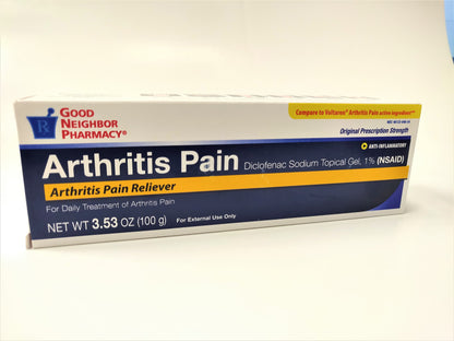 GNP PAIN RLF ARTHRITS 650MG ER CPL 100CT