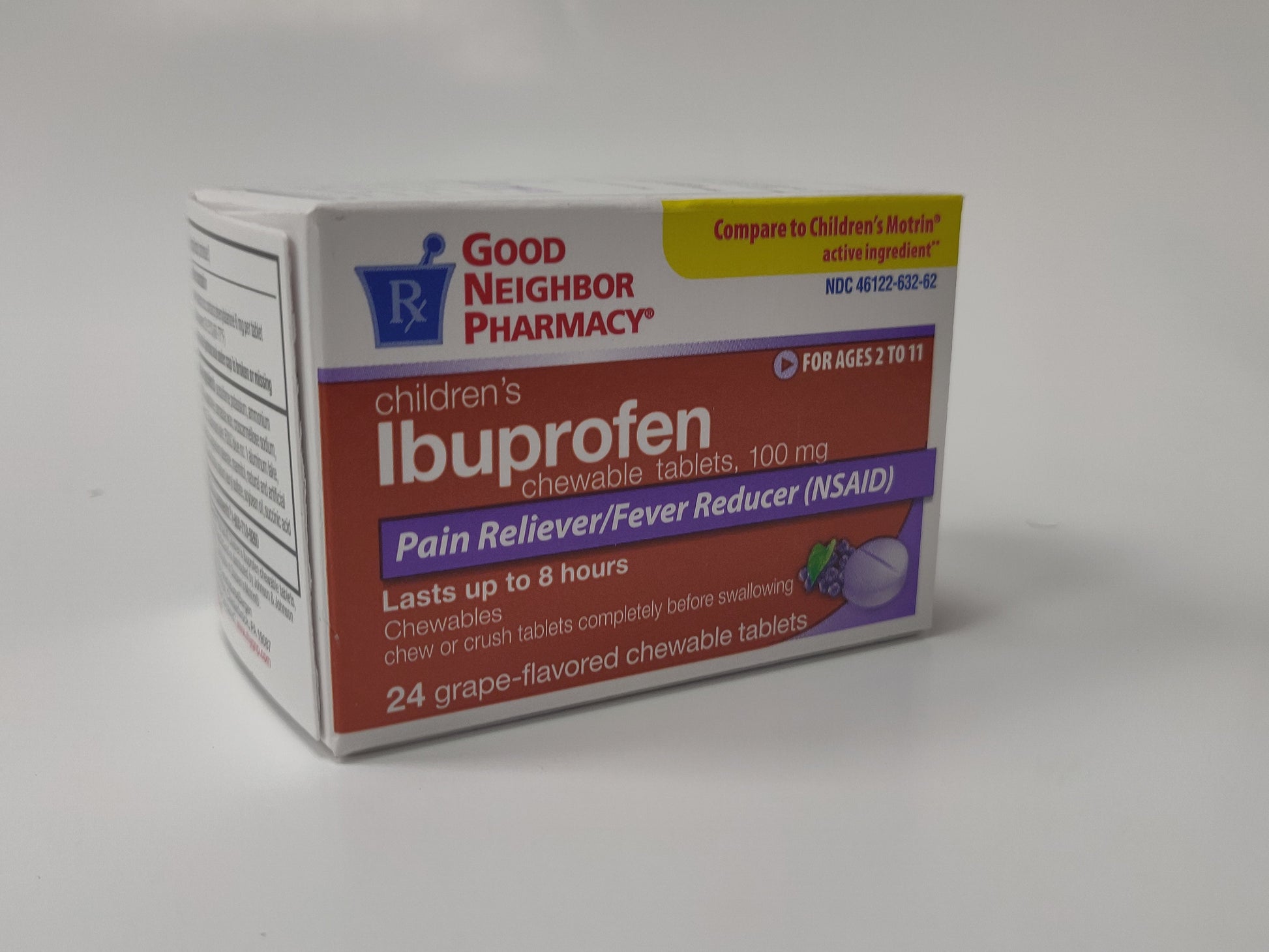 GNP CHLD IBUPROFEN 100MG-5ML SUS 4OZ