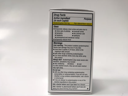 GNP PAIN RELIEF 8 HR 650 MG ER CPL 50CT