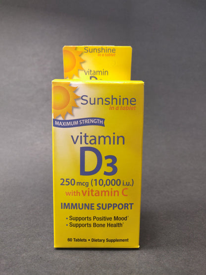 VIT D 2000IU SUNSHINE TABLET 60CT WINDML