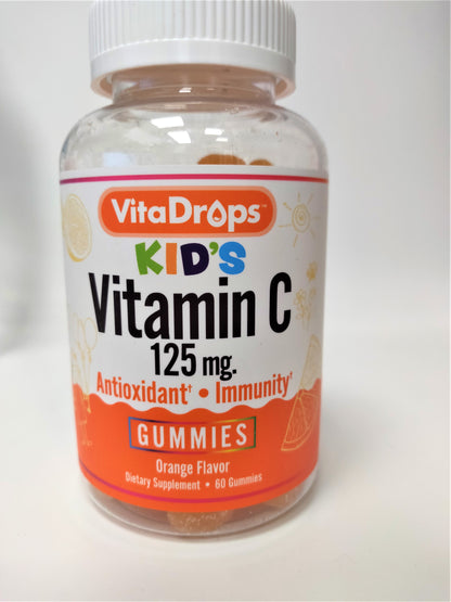 VITADROPS KIDS VITA C CW 125MG 60