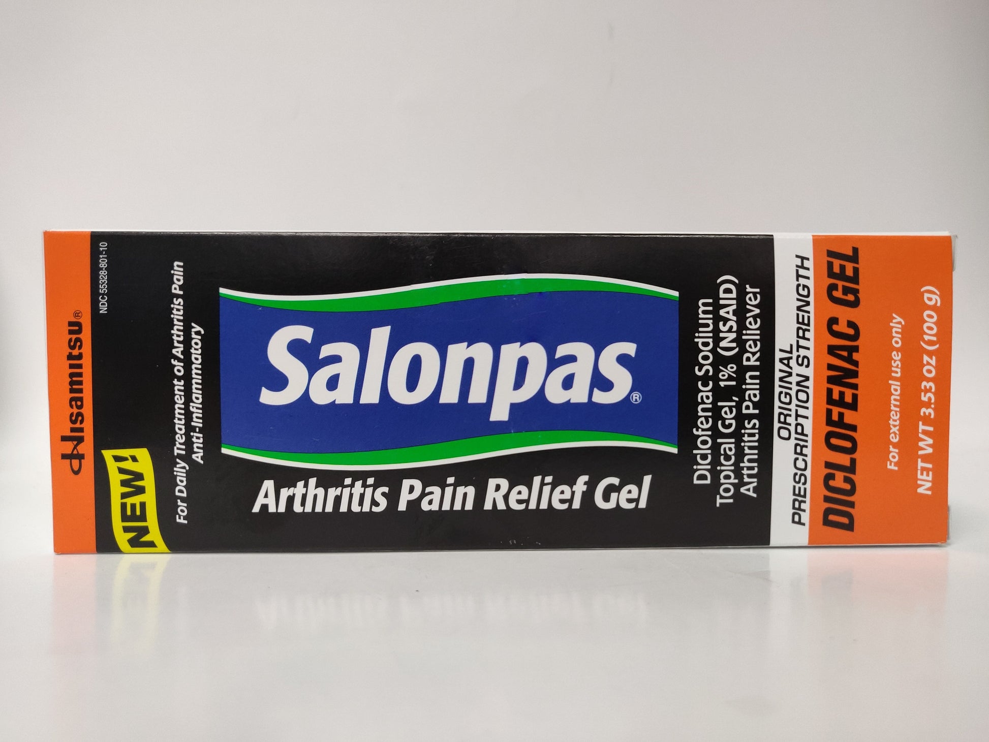 SALONPAS PAIN RLF ARTHR DICLF GEL 3.53OZ