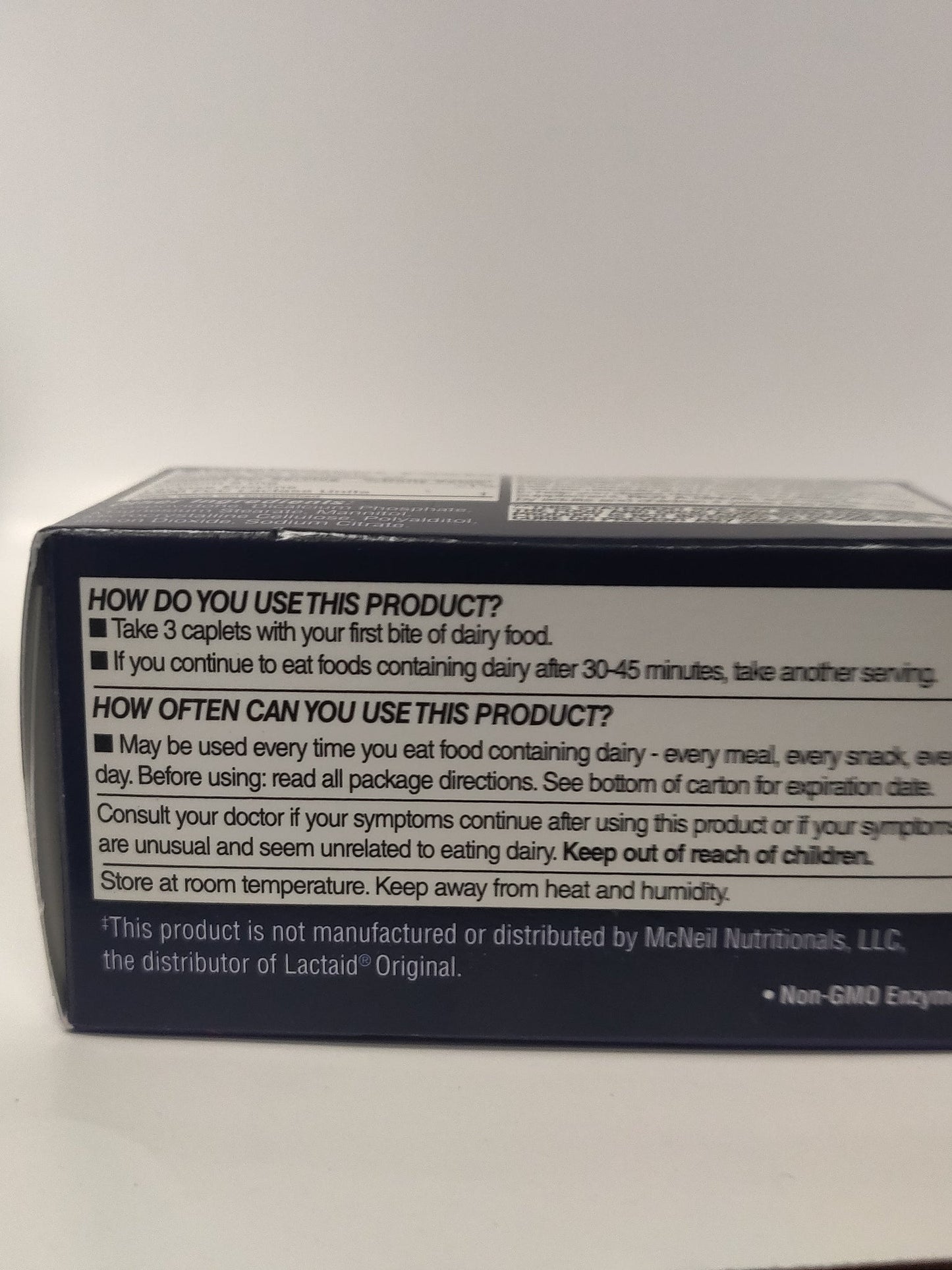 LACTASE CAPLET 60CT MAJOR