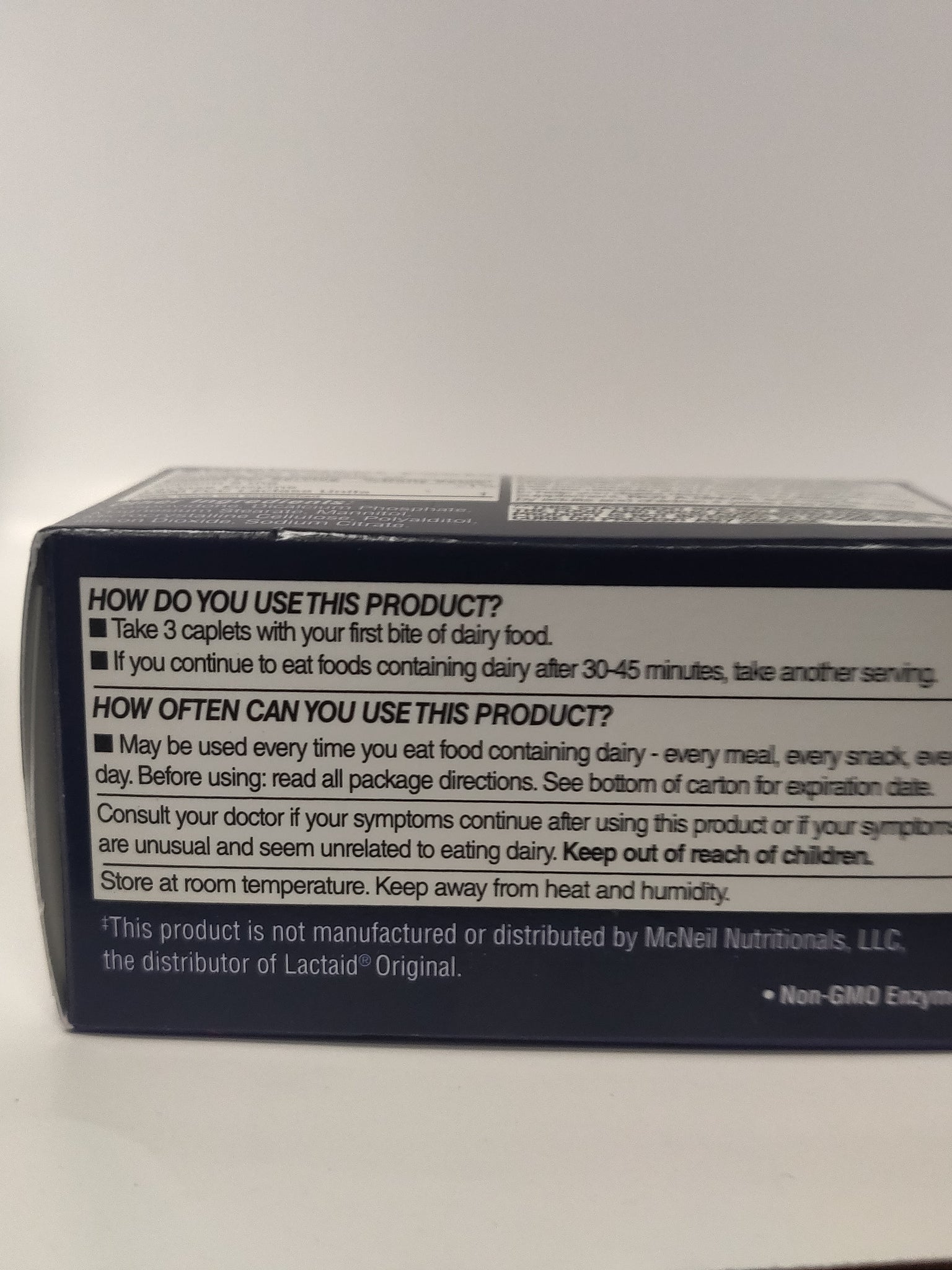 LACTASE CAPLET 60CT MAJOR