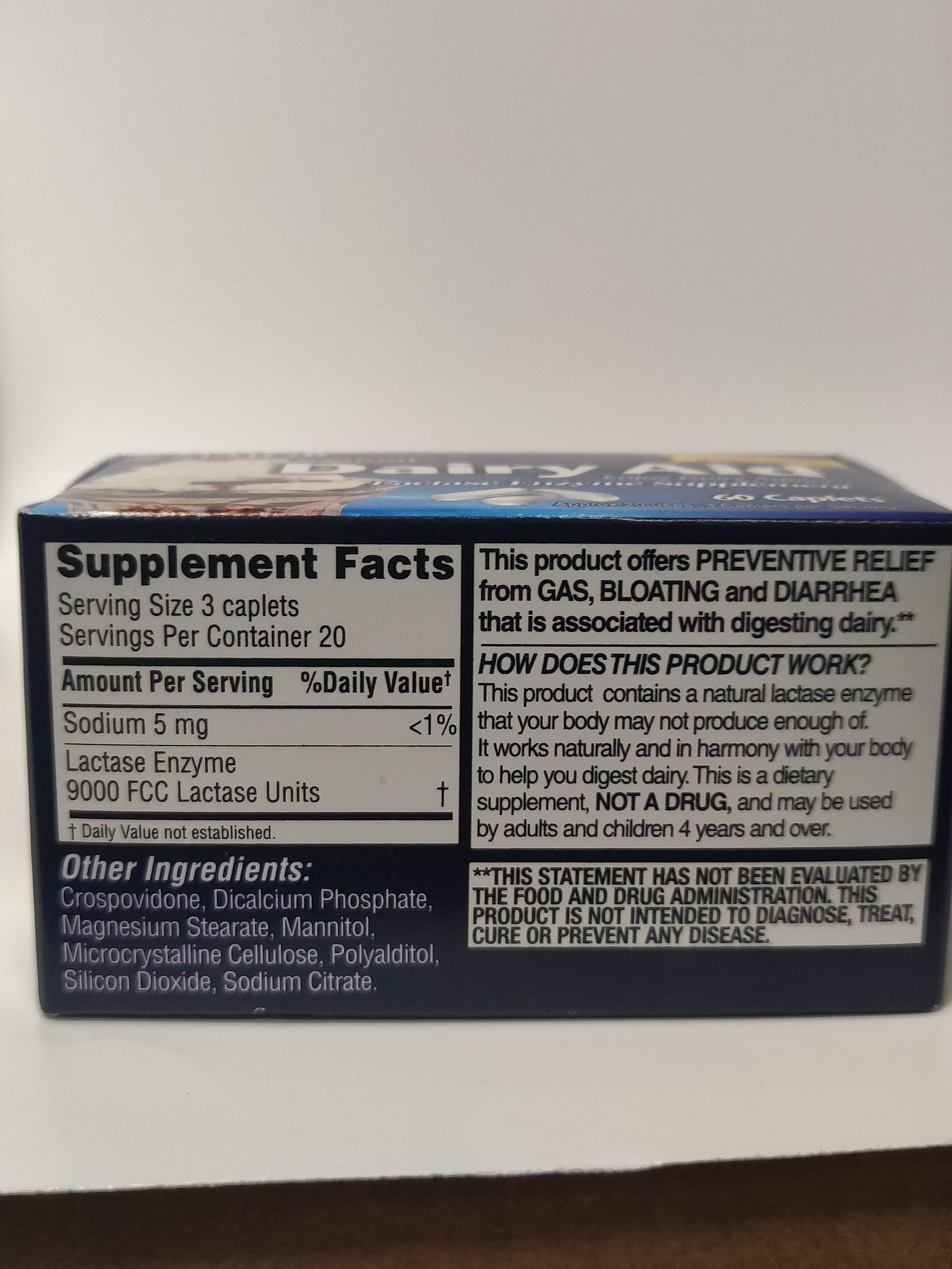 LACTASE CAPLET 60CT MAJOR