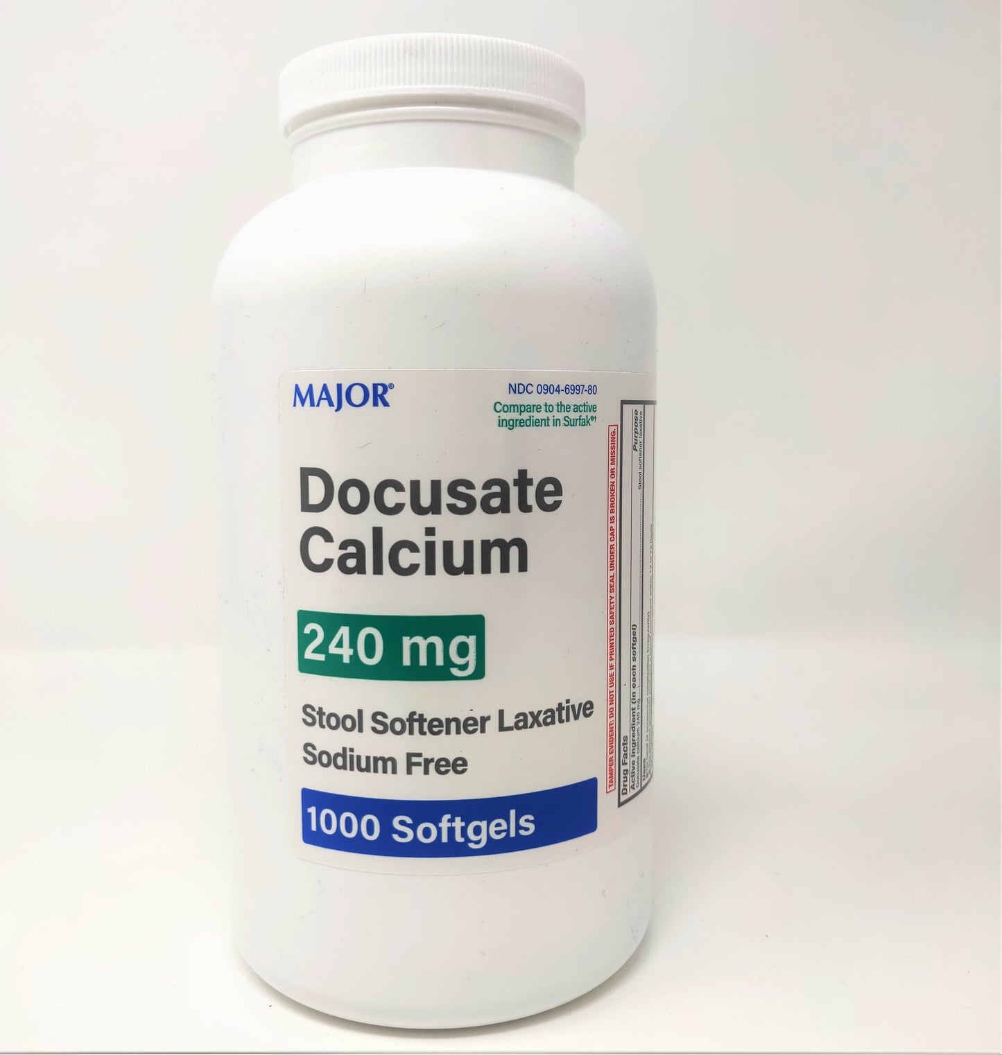 DOCUSATE CALCIUM 240 MG SGC 1000