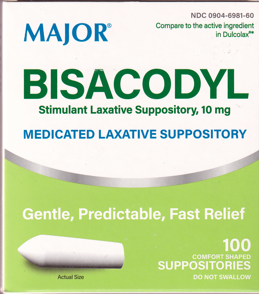 BISACODYL SU 10MG 100