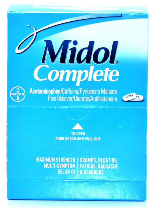MIDOL TB 500-25MG 24 CPLT CFF