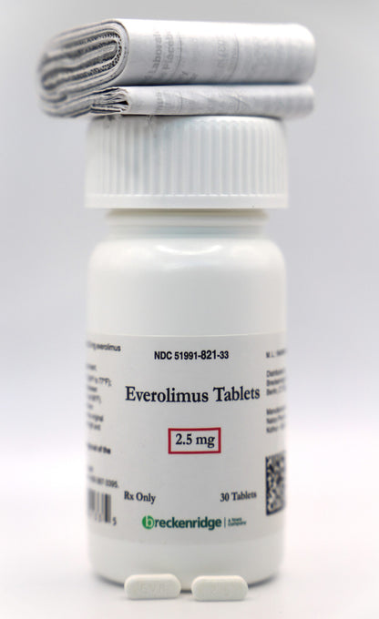 EVEROLIMUS TB 2.5MG 30 CPLT