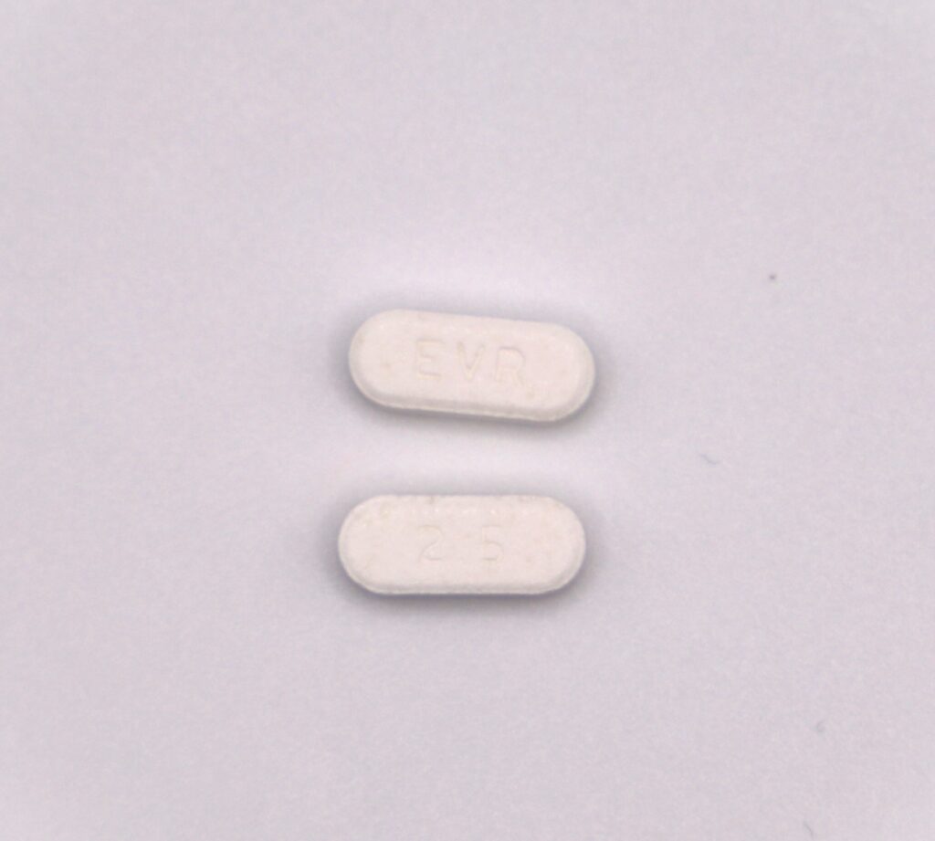 EVEROLIMUS TB 2.5MG 4X7 BPK