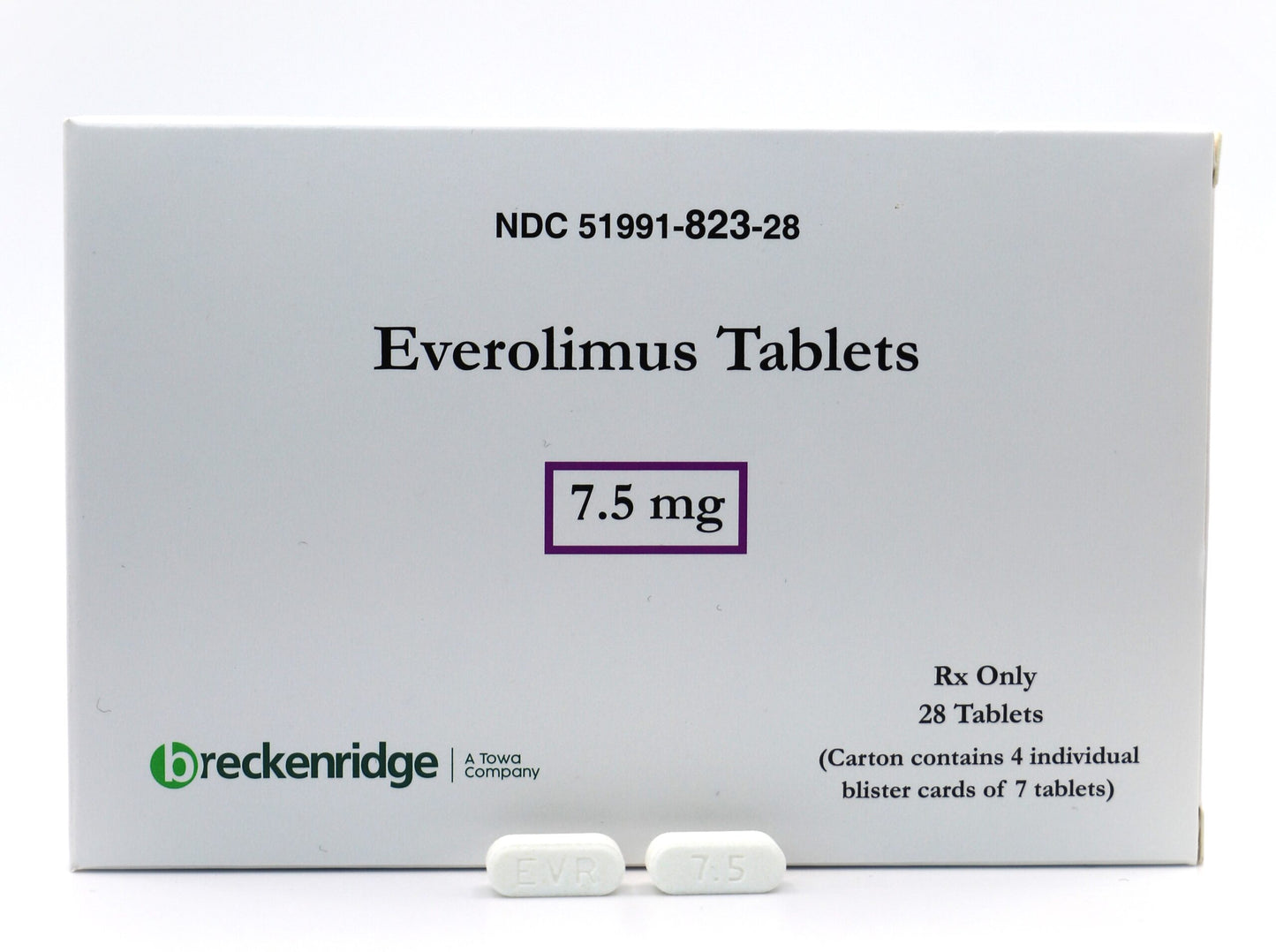 EVEROLIMUS TB 7.5MG 30 CPLT