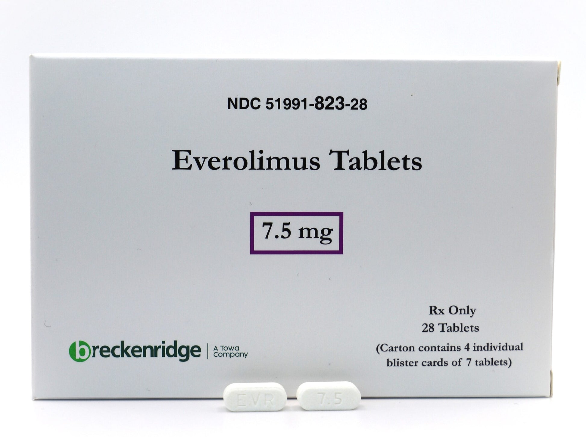 EVEROLIMUS TB 7.5MG 30 CPLT